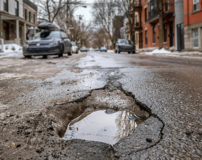 The Most Obvious Signs Your Car Has Pothole Damage