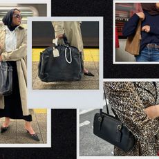 @thatgirlyusra wearing coach bags